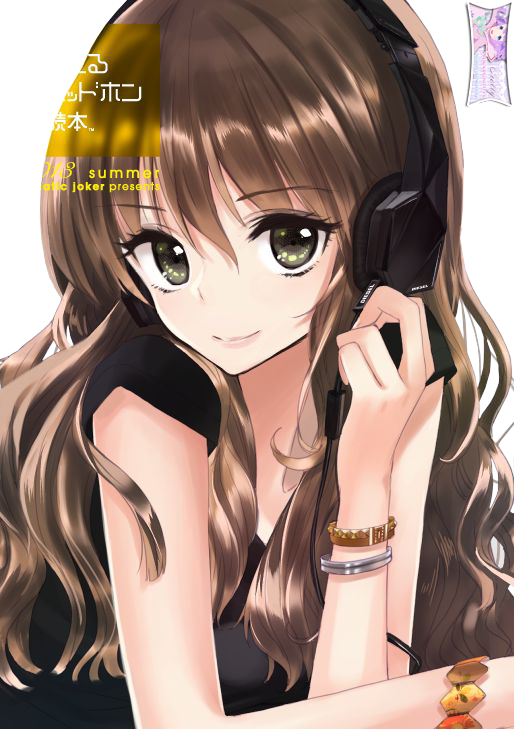 女の子 ヘッドホン イラスト詳細 13位