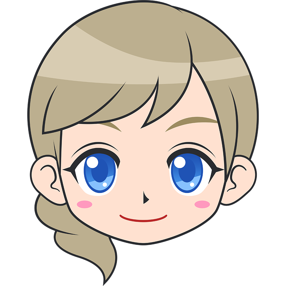 女の子 メガネ イラスト詳細 7位