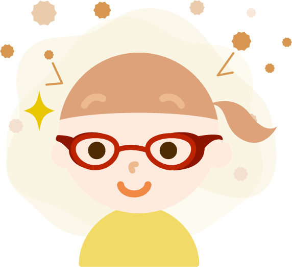 女の子 メガネ イラスト詳細 8位