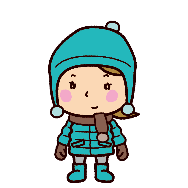 女の子 冬 イラスト詳細 8位