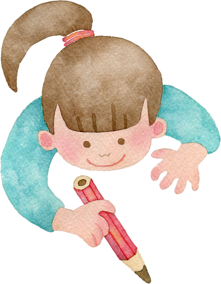 女の子 水彩画 イラスト詳細 10位