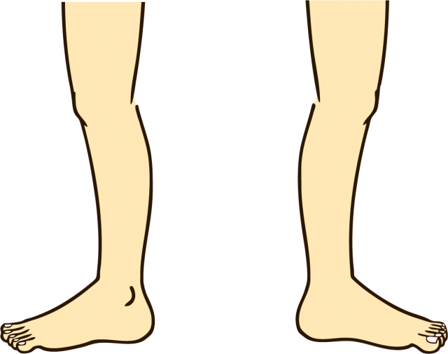 女の子 足 イラスト詳細 8位