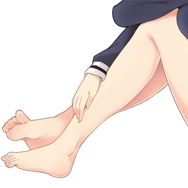 女の子 足 イラスト詳細 5位
