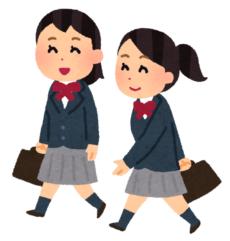 女子 2 人 イラスト詳細 9位