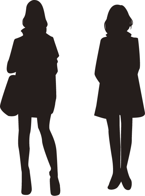 女性 シルエット 写真 - KibrisPDR