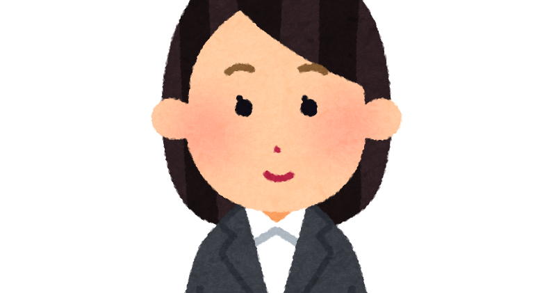 女性 スーツ イラスト詳細 5位