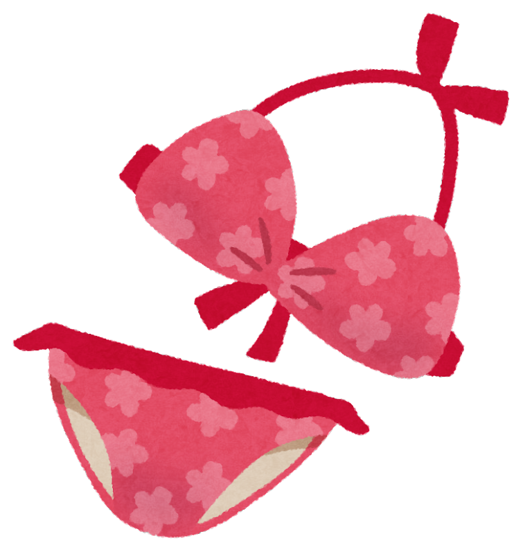女性 水着 イラスト - KibrisPDR