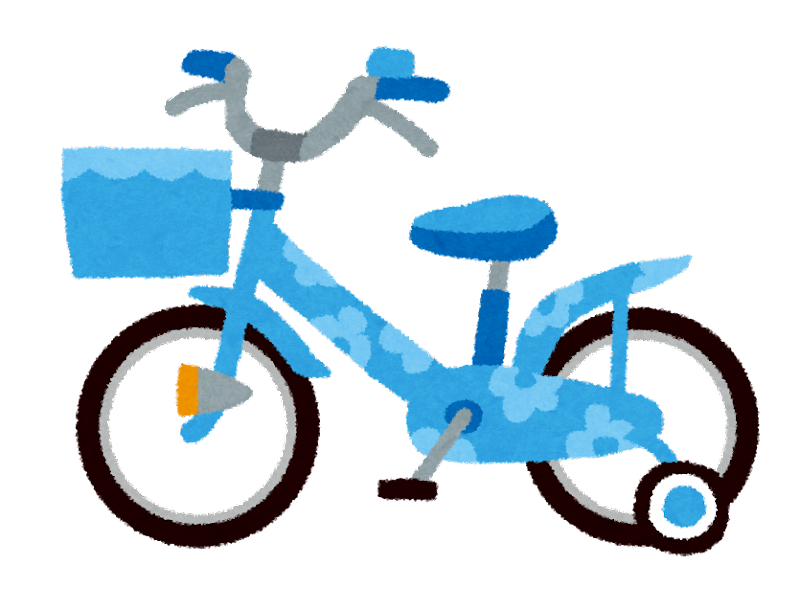 子ども 自転車 イラスト詳細 3位
