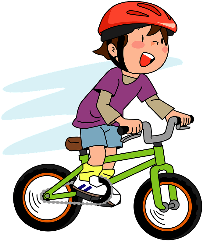 子ども 自転車 イラスト詳細 4位