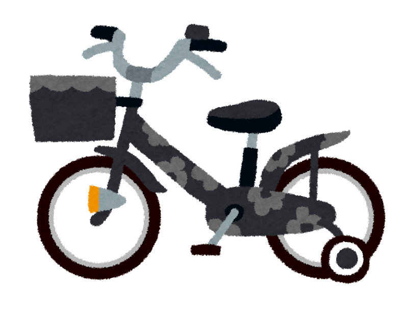 子ども 自転車 イラスト詳細 8位