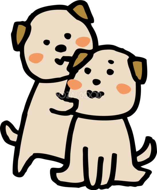子犬 イラスト かわいい詳細 2位