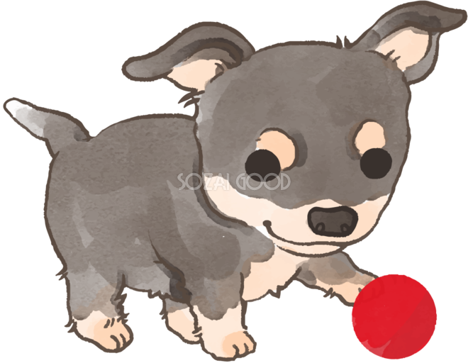 子犬 イラスト かわいい詳細 8位