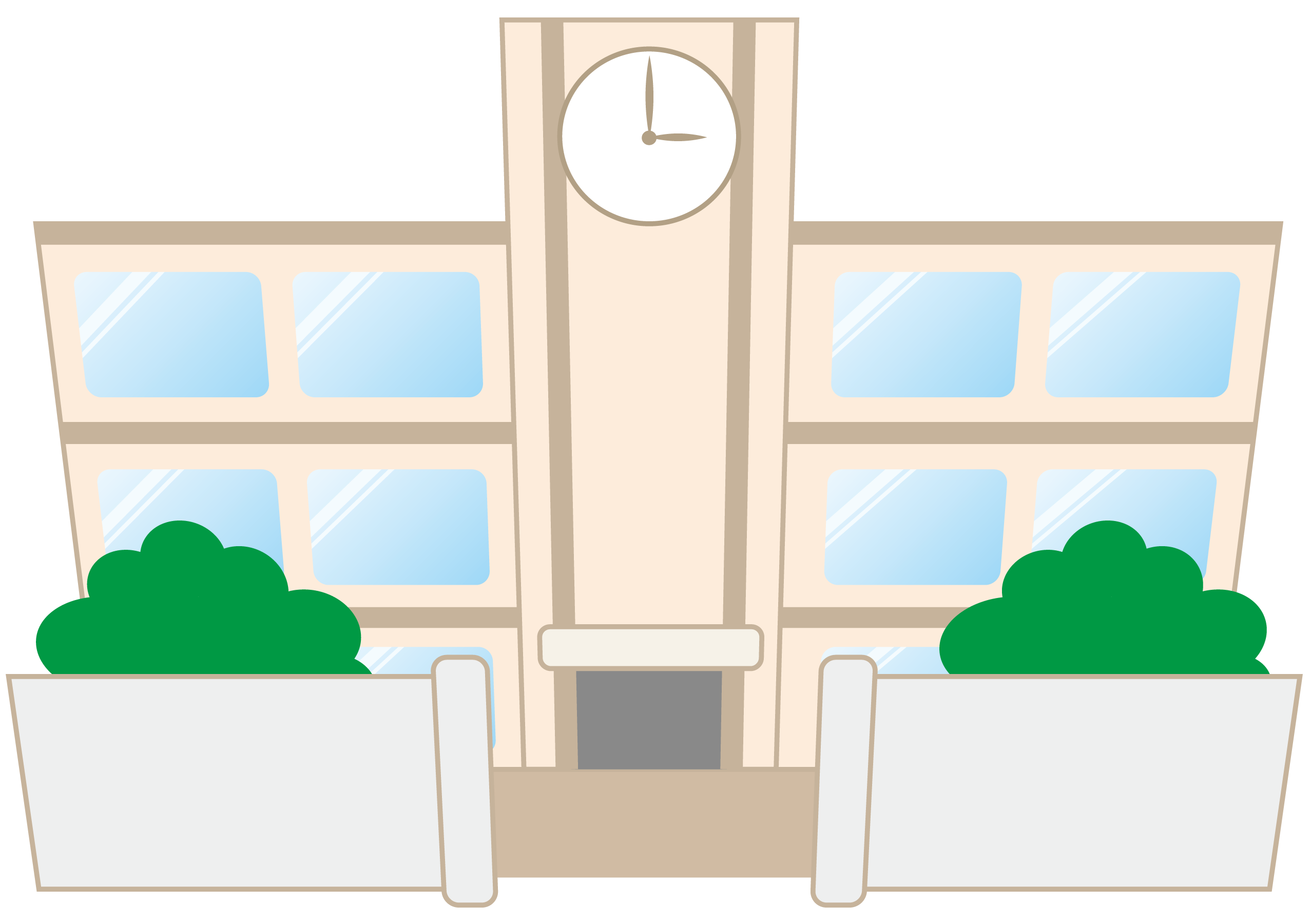学校 イラスト 背景詳細 2位
