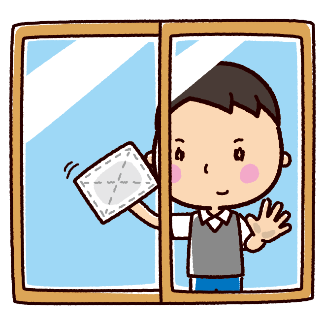 学校 窓 イラスト詳細 7位