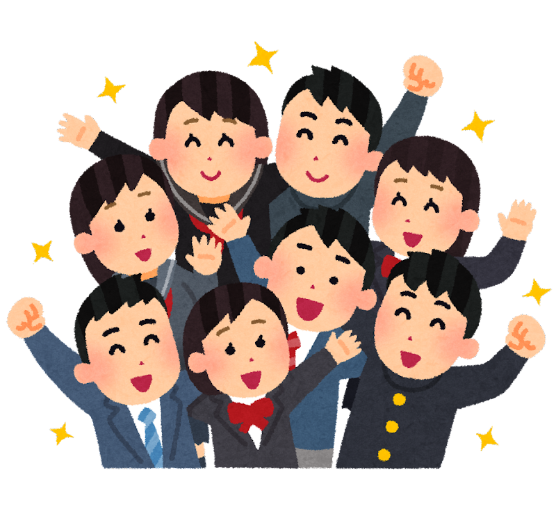 学生 イラスト かわいい詳細 8位