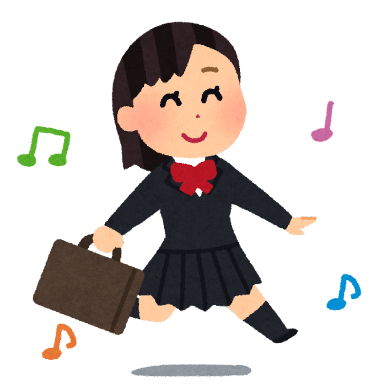 学生 イラスト かわいい詳細 2位