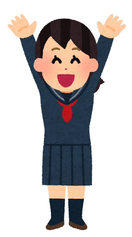 学生 イラスト かわいい詳細 4位