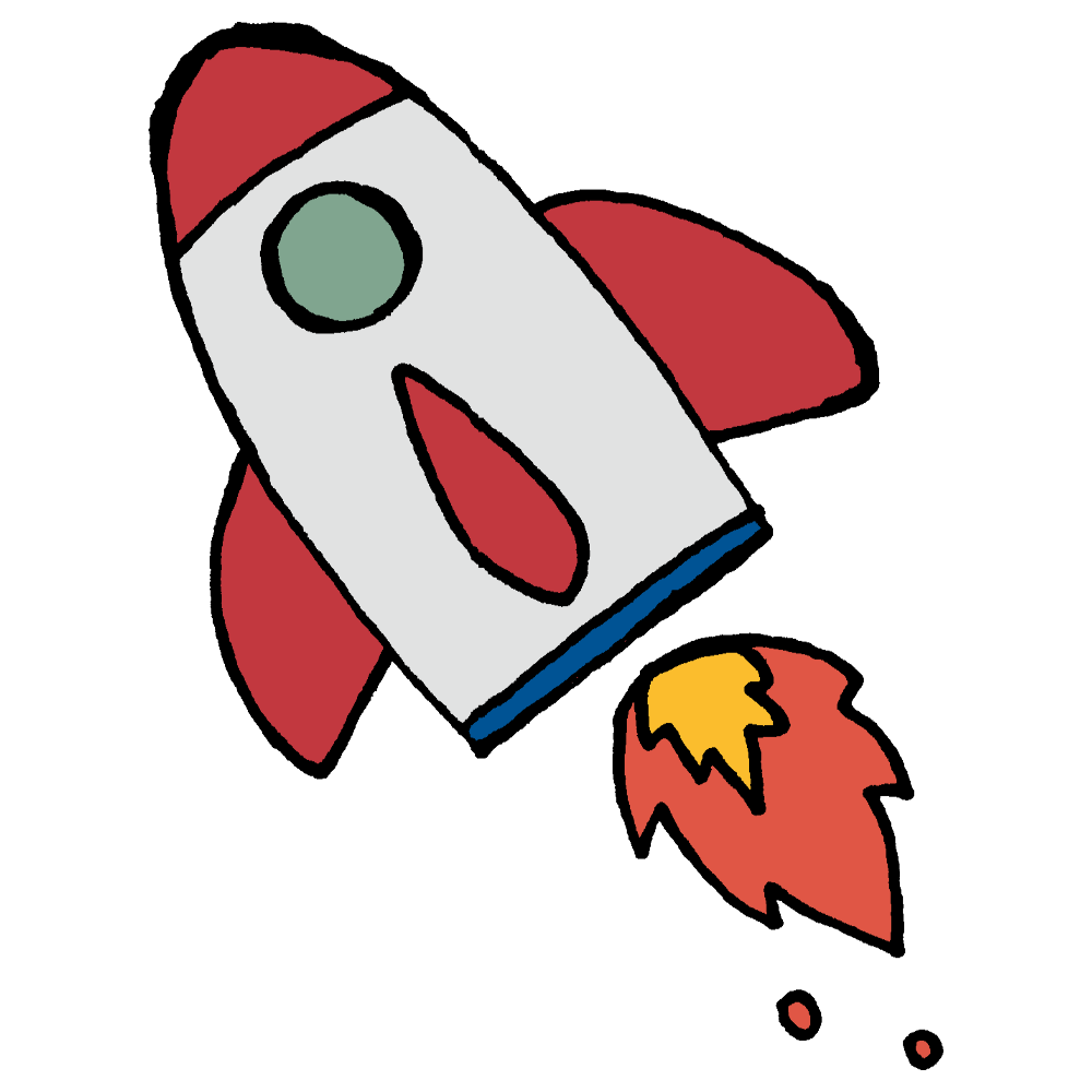 宇宙 ロケット イラスト詳細 13位