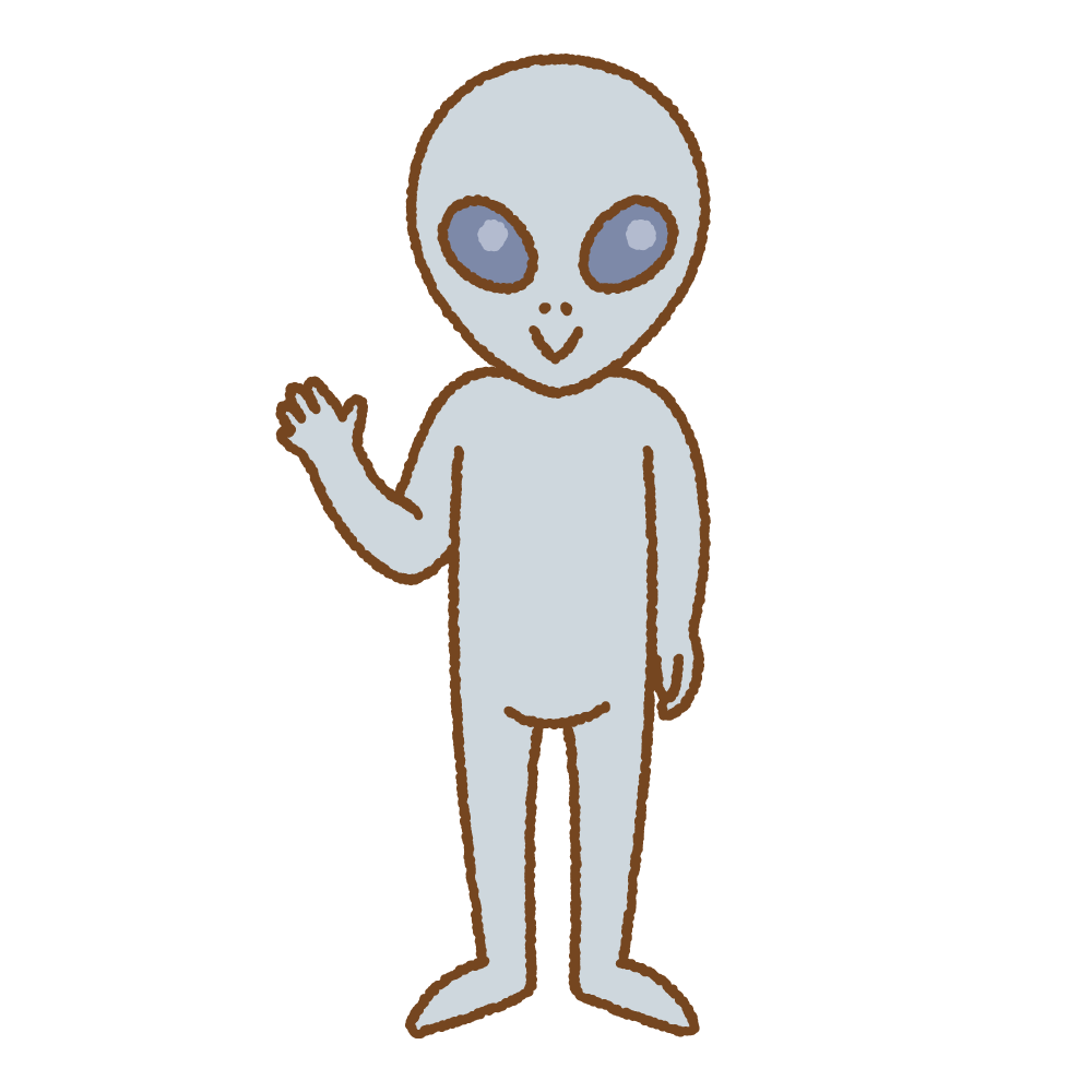 宇宙 人 フリー 素材詳細 2位