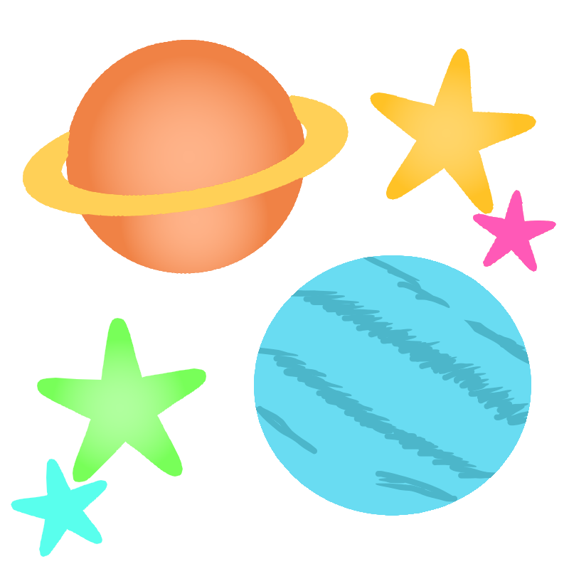 宇宙 惑星 イラスト詳細 3位