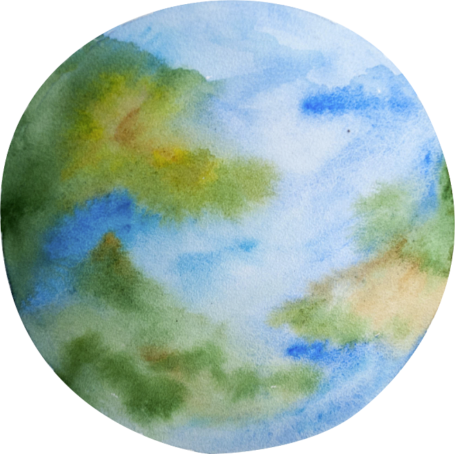 宇宙 水彩画 - KibrisPDR