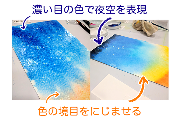 宇宙 水彩画詳細 13位