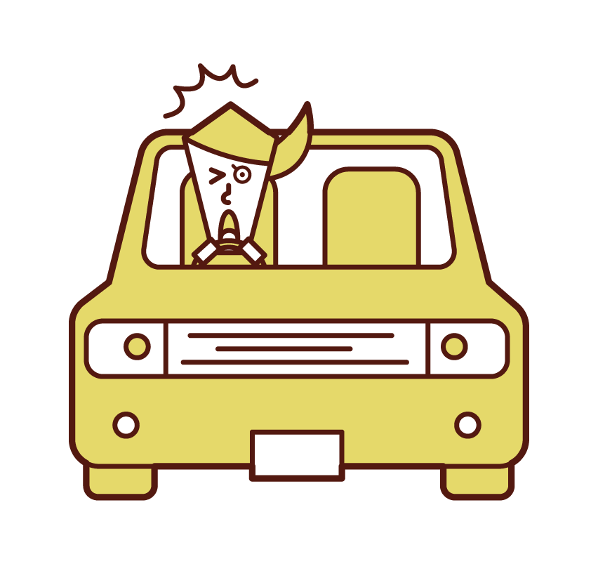 安全 運転 イラスト詳細 6位
