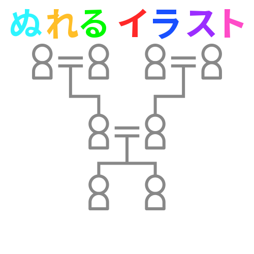 家 系図 イラスト詳細 5位