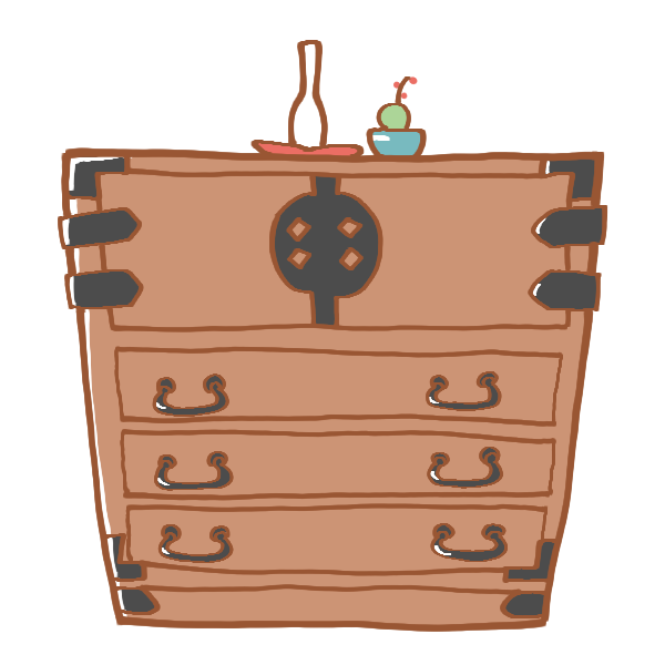 家具 イラスト詳細 3位