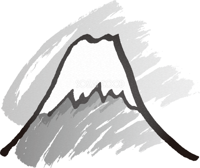 富士山 イラスト リアル詳細 8位