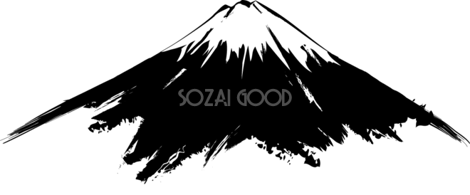 富士山 イラスト リアル詳細 3位
