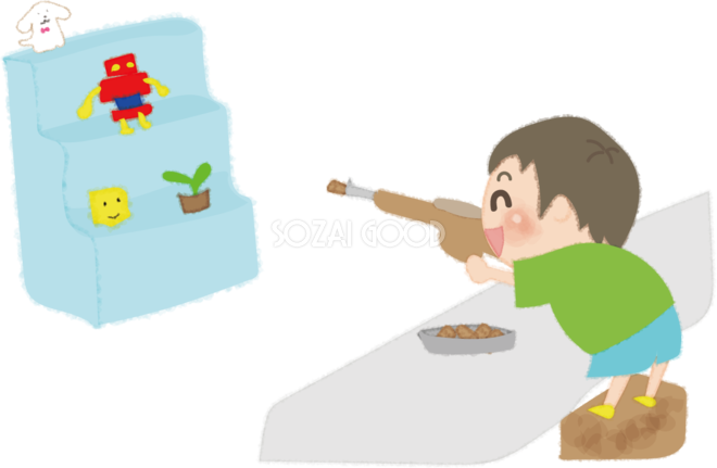 射 的 イラスト かわいい詳細 3位