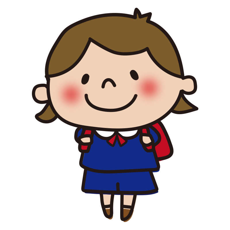 小学生 女の子 イラスト かわいい詳細 3位