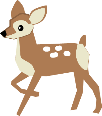 小鹿 イラスト詳細 8位