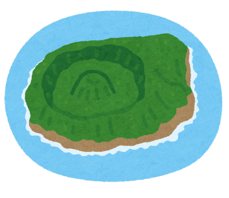 島 イラスト詳細 5位