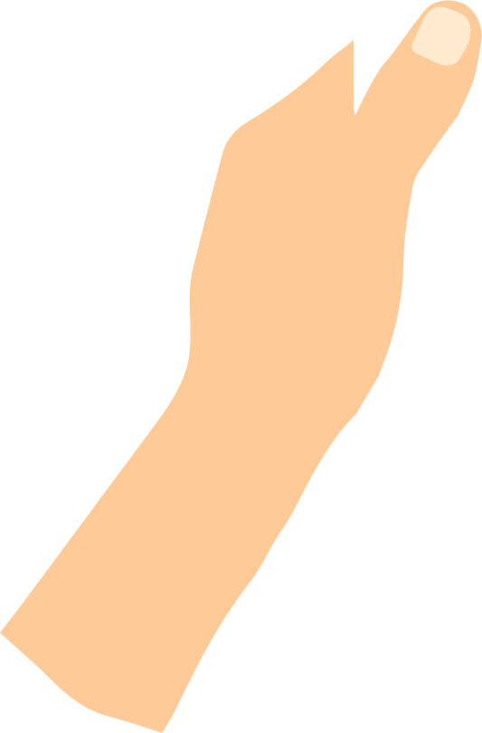 左手 イラスト詳細 5位