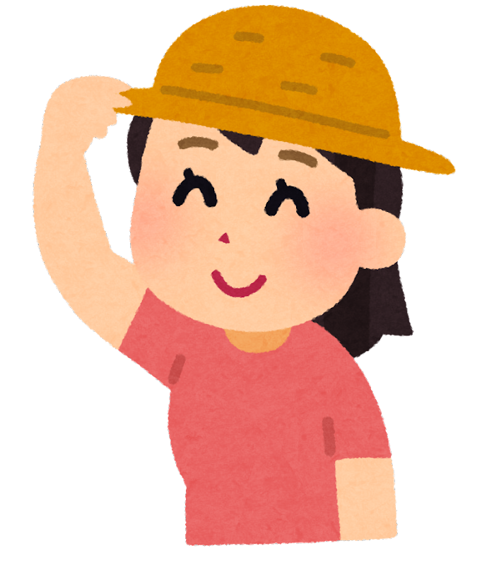 帽子 を かぶる イラスト詳細 2位
