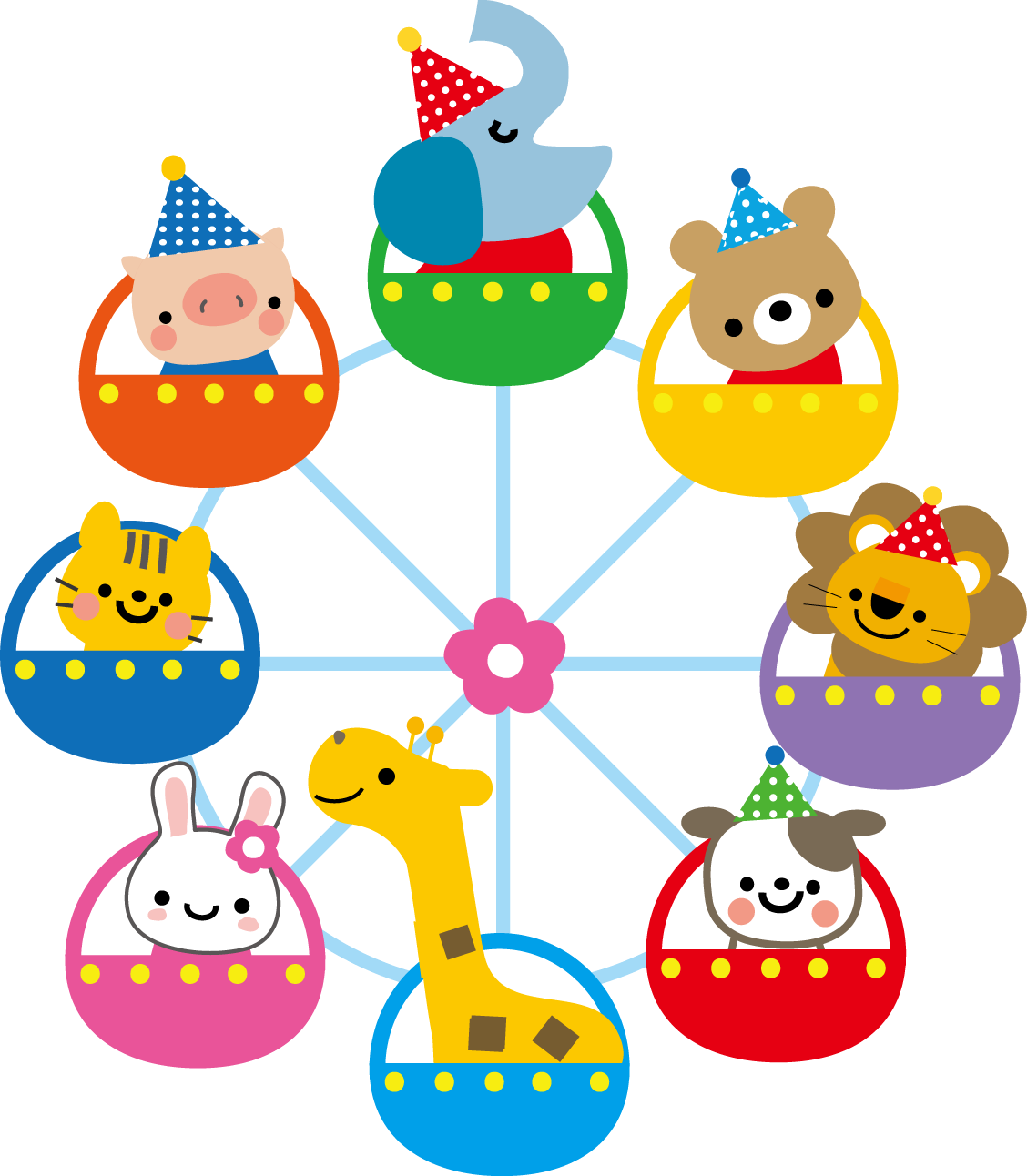 幼稚園 イラスト 動物詳細 4位