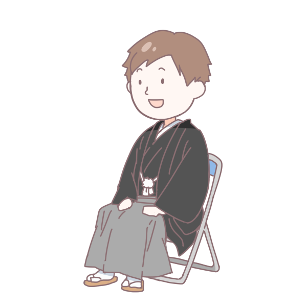 座る スカート イラスト詳細 6位