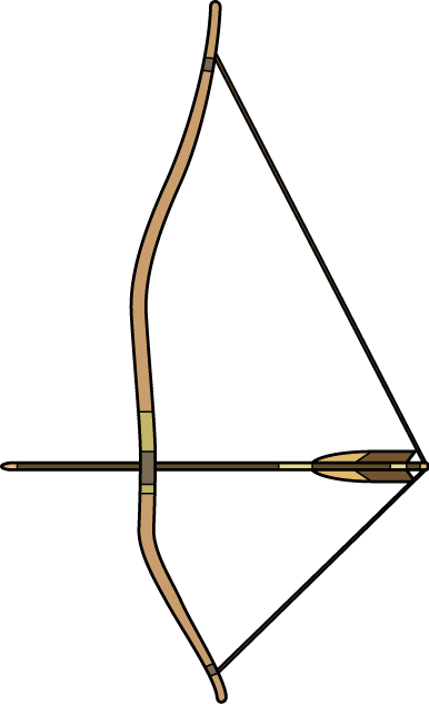 弓矢 イラスト詳細 3位