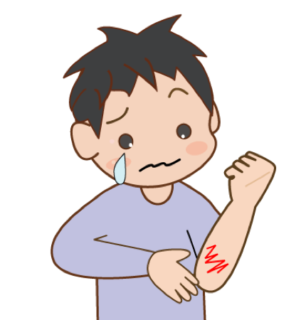 引っかき 傷 イラスト詳細 7位