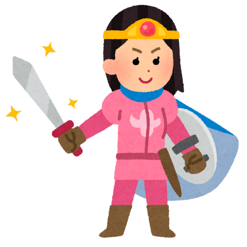 強い 女 イラスト詳細 5位
