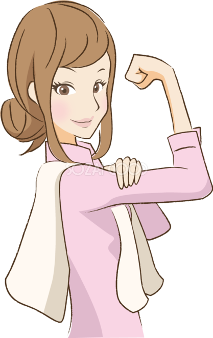 強い 女 イラスト詳細 8位