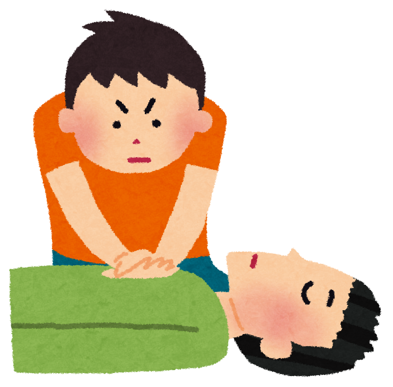 心肺 蘇生 イラスト詳細 6位