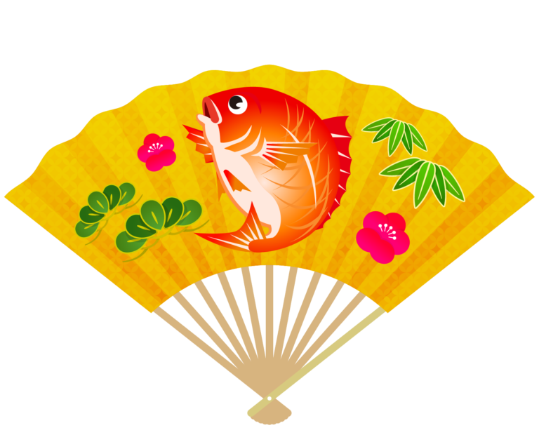 扇子 イラスト 簡単詳細 5位