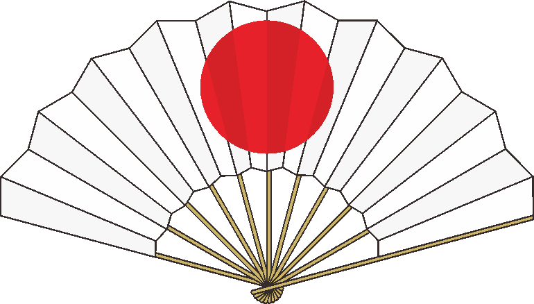 扇子 持つ イラスト詳細 15位