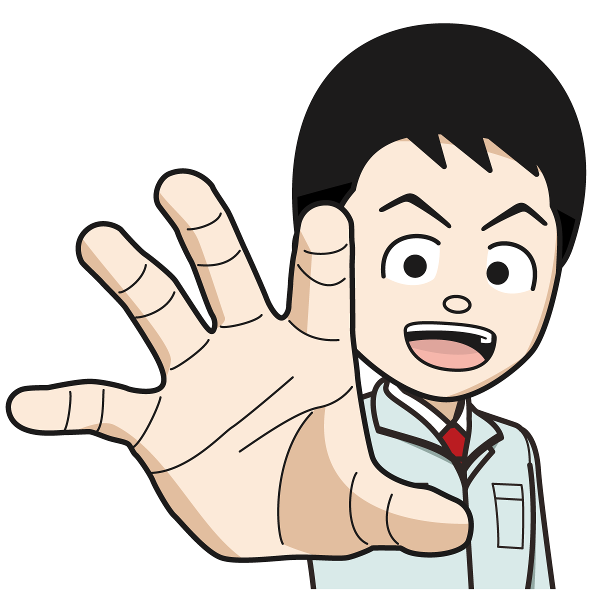 手 伸ばす イラスト詳細 2位