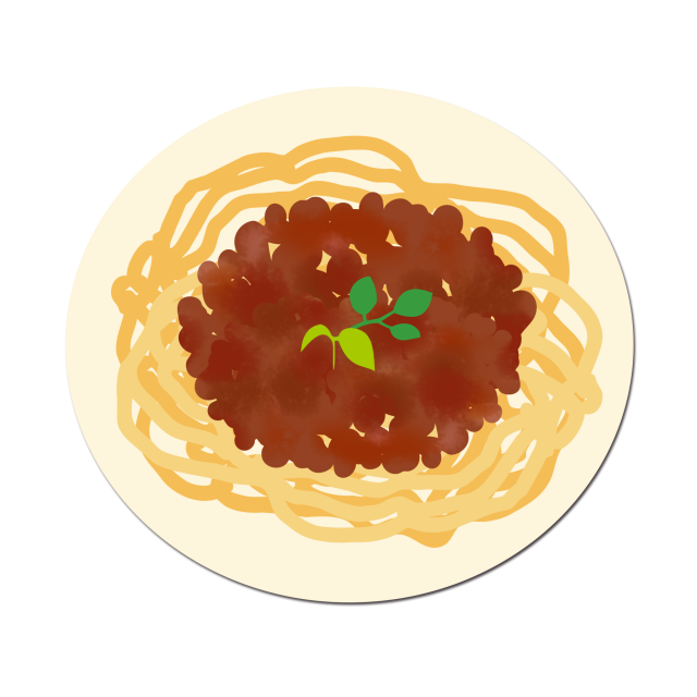 手書き パスタ イラスト詳細 9位