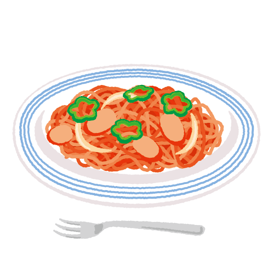 手書き パスタ イラスト詳細 12位