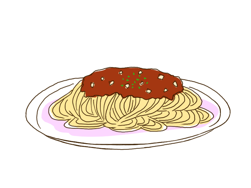 手書き パスタ イラスト詳細 5位